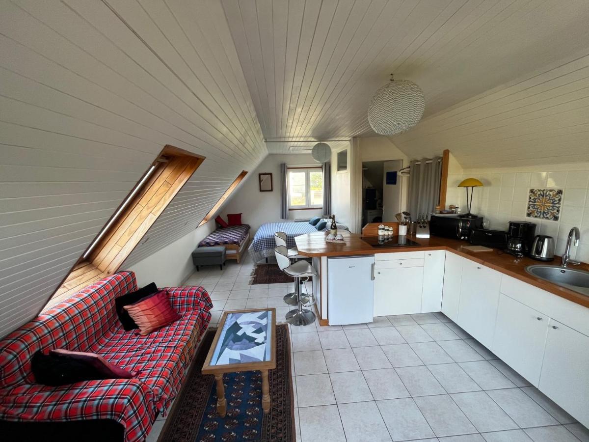 Le Penty De Kerfissien, Studio De Plage 2 Etoiles Cléder Eksteriør billede